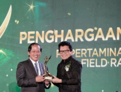 Pertamina EP Rantau Raih Proper Emas Ke 9 Kali Dari KLHK