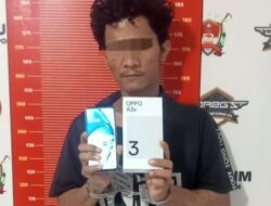Polsek Tanjung Beringin, Sergai Ringkus Pencuri HP