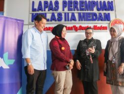 XL Axiata Berdayakan Warga Binaan Lapas Perempuan Kelas IIA Medan