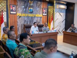 Rico Waas Silaturahmi Dengan Kapolrestabes Medan