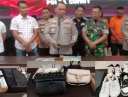 Polres Sergai Tangkap Pembobol Rumah Sischa di Perumahan Resident Firdaus
