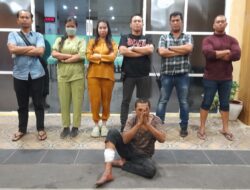 Terduga Spesialis Bongkar Rumah Di Tembak Unit Reskrim Polsek Medan Baru