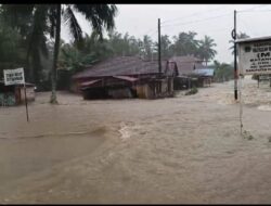 Akibat Hujan Terus-menerus, Tiga Desa di Kecamatan Barumun Selatan Banjir