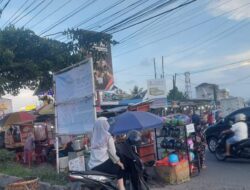 Lapak Pedagang Liar Sebabkan Kemacatan Di Simpang Jodoh Tembung