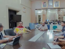 Wali Kota Gunungsitoli Bahas Program Quick Win Dengan Kadis Kesehatan Provsu