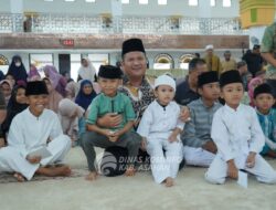 BKM Agung H. Achmad Bakrie Kisaran Salurkan Bantuan Kepada Kaum Dhuafa dan Anak Yatim