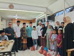 Silaturahmi IKAL SMPN II 87 Medan, Bukber dan Berbagi Pada Anak Yatim