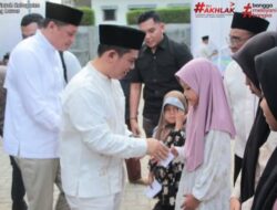 Pemkab Palas Santuni Anak Yatim Dan Buka Puasa Bersama Masyarakat