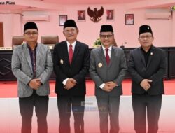 Pidato Pertama Bupati Nias Di Paripurna DPRD