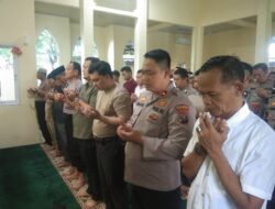 Gugur Dalam Bertugas, Polres Batubara Gelar Shalat Gaib