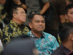 Bupati Sergai Hadiri Serah Terima Kepala BPK Perwakilan Sumut