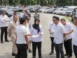 205 Unit Kenderaan Dinas Roda Empat Pemko P. Siantar Diperiksa