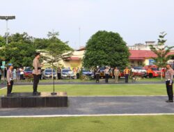 Bupati Batubara Hadiri Apel Pasukan Ops Ketupat Toba 2025