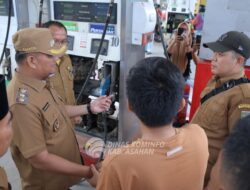 Wabup Asahan Sidak BBM