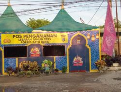 Jelang Lebaran, Polres Batubara Siapkan Tiga Pos Pengamanan Dan Dua Pelayanan