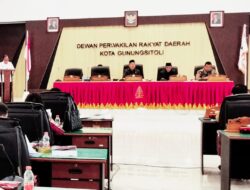 DPRD Gelar Rapat Paripurna Penyampaian LKPJ Wali Kota Gunungsitoli Tahun 2024