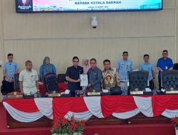DPRD Medan Serahkan Rekomendasi Hasil Pembahasan Pansus LKPJ 2024 Ke Walikota