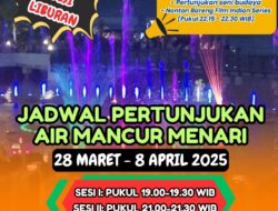 Konjen India Gelar Pertunjukan Air Mancur Menari Di Pangururan