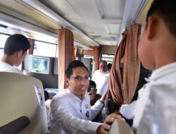 Rico Waas Lepas 1.969 Pemudik Ke 12 Kota Tujuan