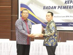 Putra Mahkota Serahkan LKPD 2024 Ke BPK RI