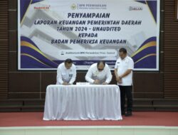 Pemkab Asahan Serahkan LKPD Unaudited 2024