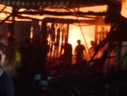 Enam Unit Ruko Terbakar Di Bahorok, Ibu Dan Anak Meninggal Dunia