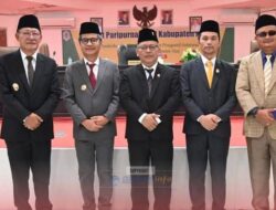 Bupati Dan Wabup Nias Hadiri Pengucapan Sumpah/Janji PAW Wakil Ketua DPRD