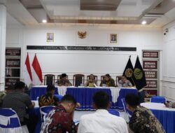 Kalapas Labuhan Ruku Pimpin Rapat Persiapan HBP Ke 61