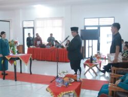 Wali Kota  Gunungsitoli Lantik Ketua Pengurus TP. PKK dan Tim Pembina Posyandu