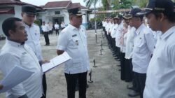 Wakil Bupati Asahan Pimpin Apel Gabungan di Kecamatan Kota Kisaran Barat