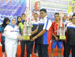 Kejuaraan Voli U-15 MAVI Sumut Sukses, SBV dan Bina Putri Juara