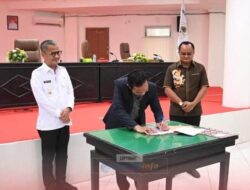 Bupati Nias Apresiasi DPRD Setujui Ranperda Ketertiban Dan Ketentraman Masyarakat