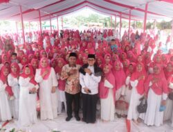 Ribuan Warga Padati Pengajian Muslimah Dambaan Di Dolok Masihul