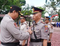 Sertijab Empat Kapolsek Di Langkat