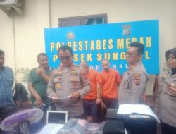 Polsek Sunggal Ungkap Kasus Spesialis Pembongkar Rumah Kosong
