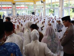 Kapolres Langkat Hadiri Tepung Tawar Calhaj