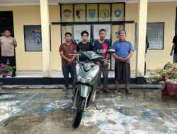 Pencuri Sepedamotor Menjual Secara Berantai, Akhirnya Diciduk Polsek Labuhan Ruku