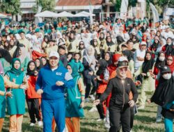 Ribuan Masyarakat Ikuti Festival Senam Kreasi Batubara