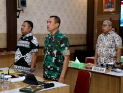 Wabup Asahan Ikuti Rakornis TMMD Ke 124