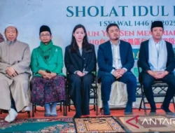 30 Ribu Ummat Muslim Padati Bangunan Ikonik Taipei Shalat Idul Fitri