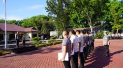 Kapolres Langkat Pimpin Apel Siaga 1 May Day 2025