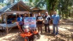 PT SSL Salurkan Traktor Tangan Di Huristak