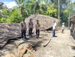 Polsek Mandrehe Razia Lokasi Judi Sabung Ayam