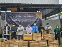 Bea Cukai Medan Gagalkan Peredaran Eks Barang Selundupan Asal Thailand
