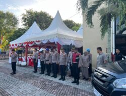 Ratusan Personel Polisi Amankan Pelantikan Wali Kota dan Wakil Wali Kota Sabang 