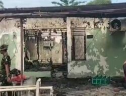 Sijago Merah Hanguskan Enam Unit Rumah di Perumahan Rindam I/BB P. Siantar