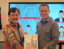 Ijeck Hadir Sebagai Penanggap Diskusi Great Lecture Prabowonomics