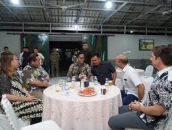 Rico Waas Apresiasi Latma USAF Dan TNI AU Di Lanud Soewondo Medan