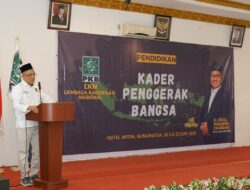 Marwan Dasopang Gerakkan Kaderisasi PKB Yang Militan Dan Ideologis