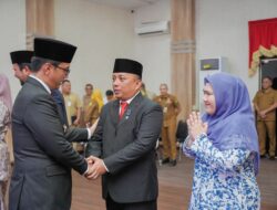Kali Pertama, Rico Waas Lantik Empat Pejabat Administrator
